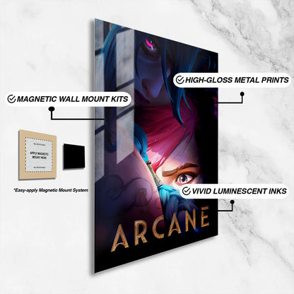 Flex Designs Metal Poster The Arcane 16 x 24" Home Goods - TV Show 2021 TV Show Metal Poster