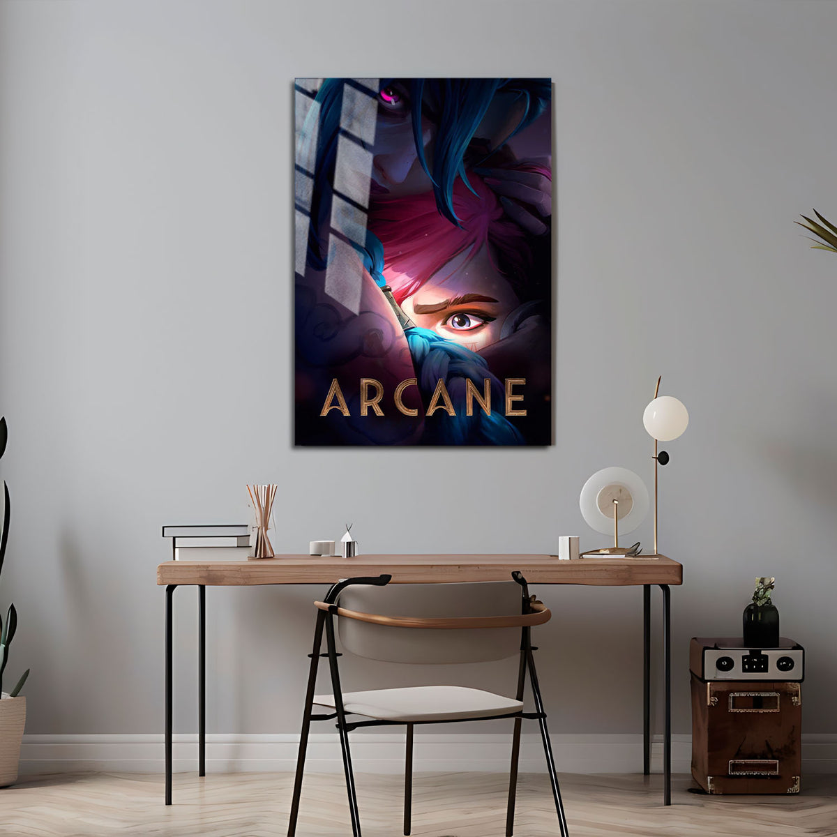 Flex Designs Metal Poster The Arcane 5 x 7" Home Goods - TV Show 2021 TV Show Metal Poster