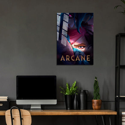 Flex Designs Metal Poster The Arcane 24 x 36" Home Goods - TV Show 2021 TV Show Metal Poster