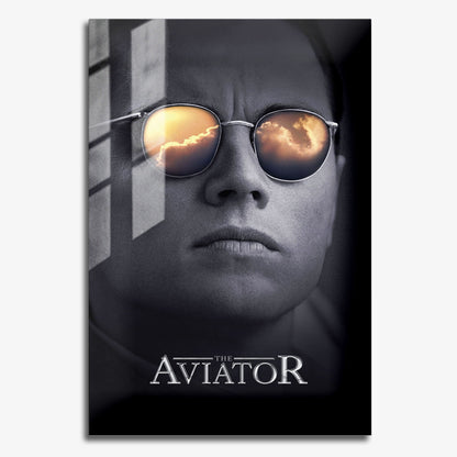 Flex Designs Metal Poster The Aviator 11 x 17" Home Goods - Movie 2004 Movie Metal Poster