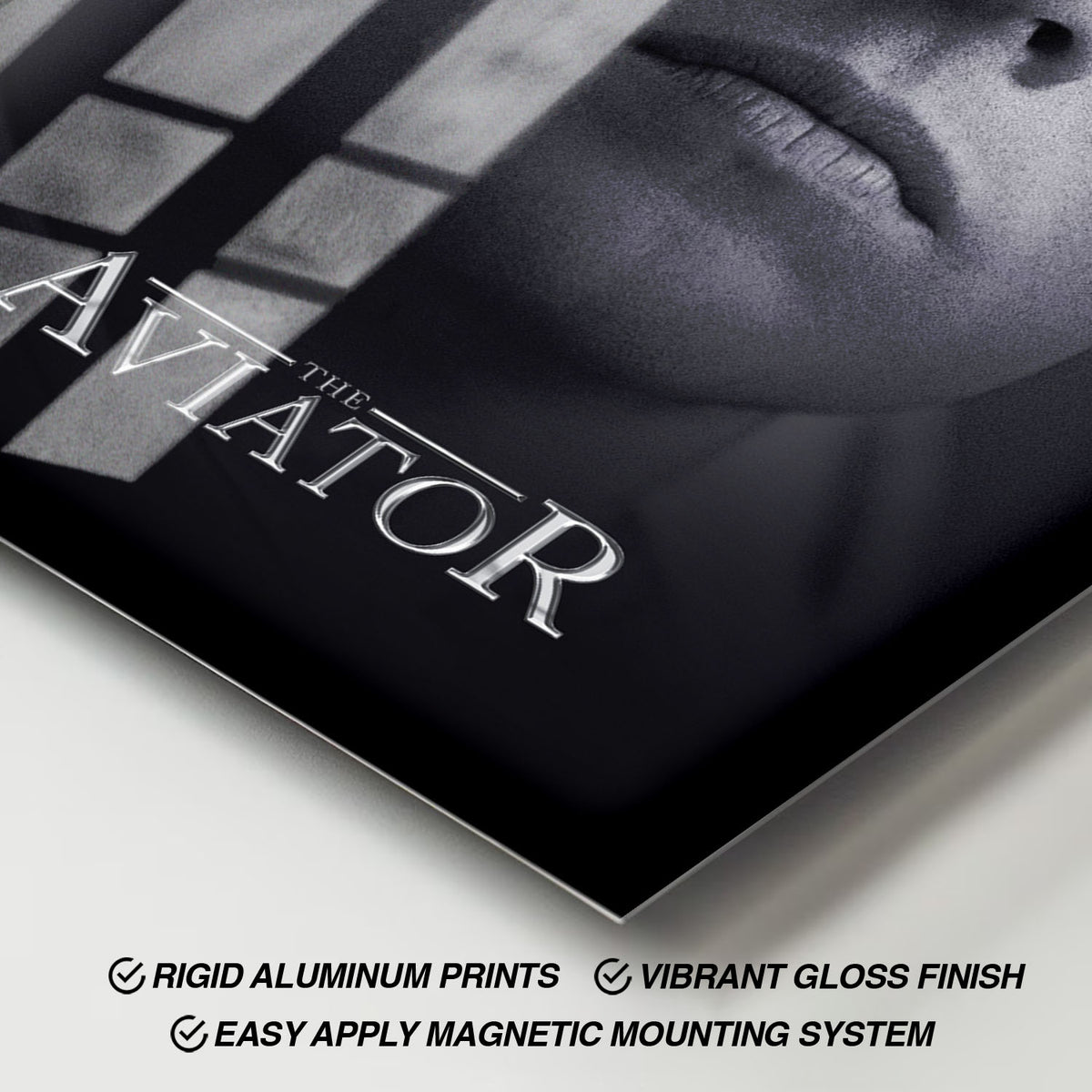 Flex Designs Metal Poster The Aviator 11 x 17" Home Goods - Movie 2004 Movie Metal Poster