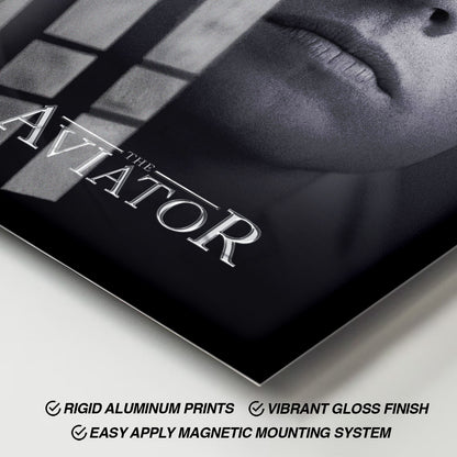 Flex Designs Metal Poster The Aviator 11 x 17" Home Goods - Movie 2004 Movie Metal Poster
