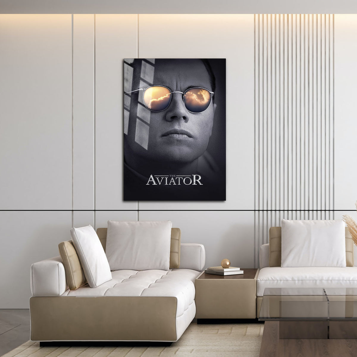 Flex Designs Metal Poster The Aviator 16 x 24" Home Goods - Movie 2004 Movie Metal Poster