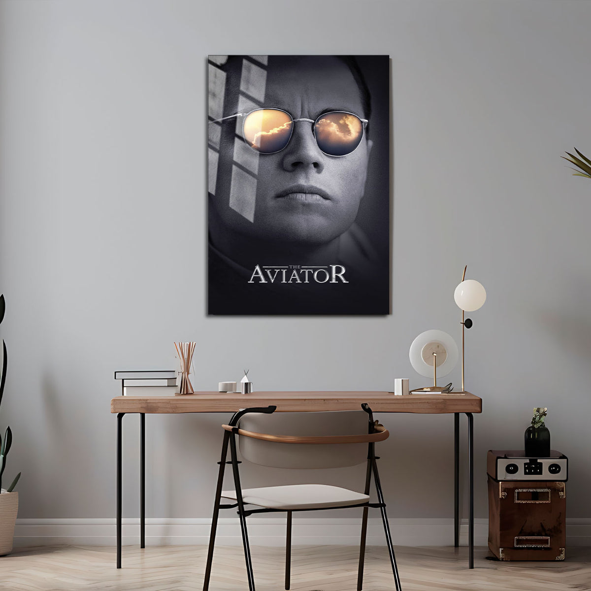 Flex Designs Metal Poster The Aviator 5 x 7" Home Goods - Movie 2004 Movie Metal Poster