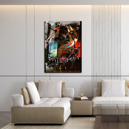 Flex Designs Metal Poster The Batman Cartoon 16 x 24" Home Goods - Movie 2022 Movie Metal Poster
