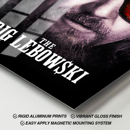 Flex Designs Metal Poster The Big Lebowski 11 x 17" Home Goods - Movie 1998 Movie Metal Poster
