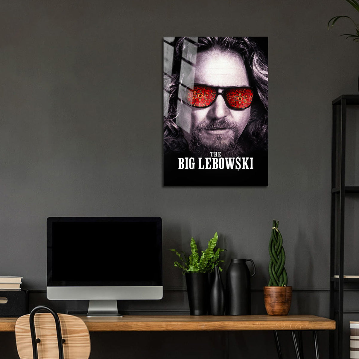 Flex Designs Metal Poster The Big Lebowski 24 x 36" Home Goods - Movie 1998 Movie Metal Poster
