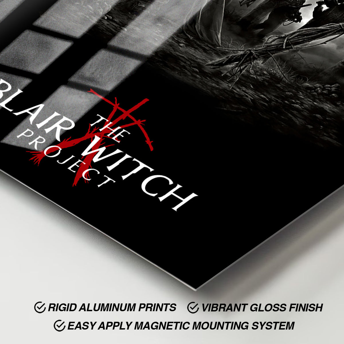 Flex Designs Metal Poster The Blair Witch Project 11 x 17" Home Goods - Movie 1999 Movie Metal Poster