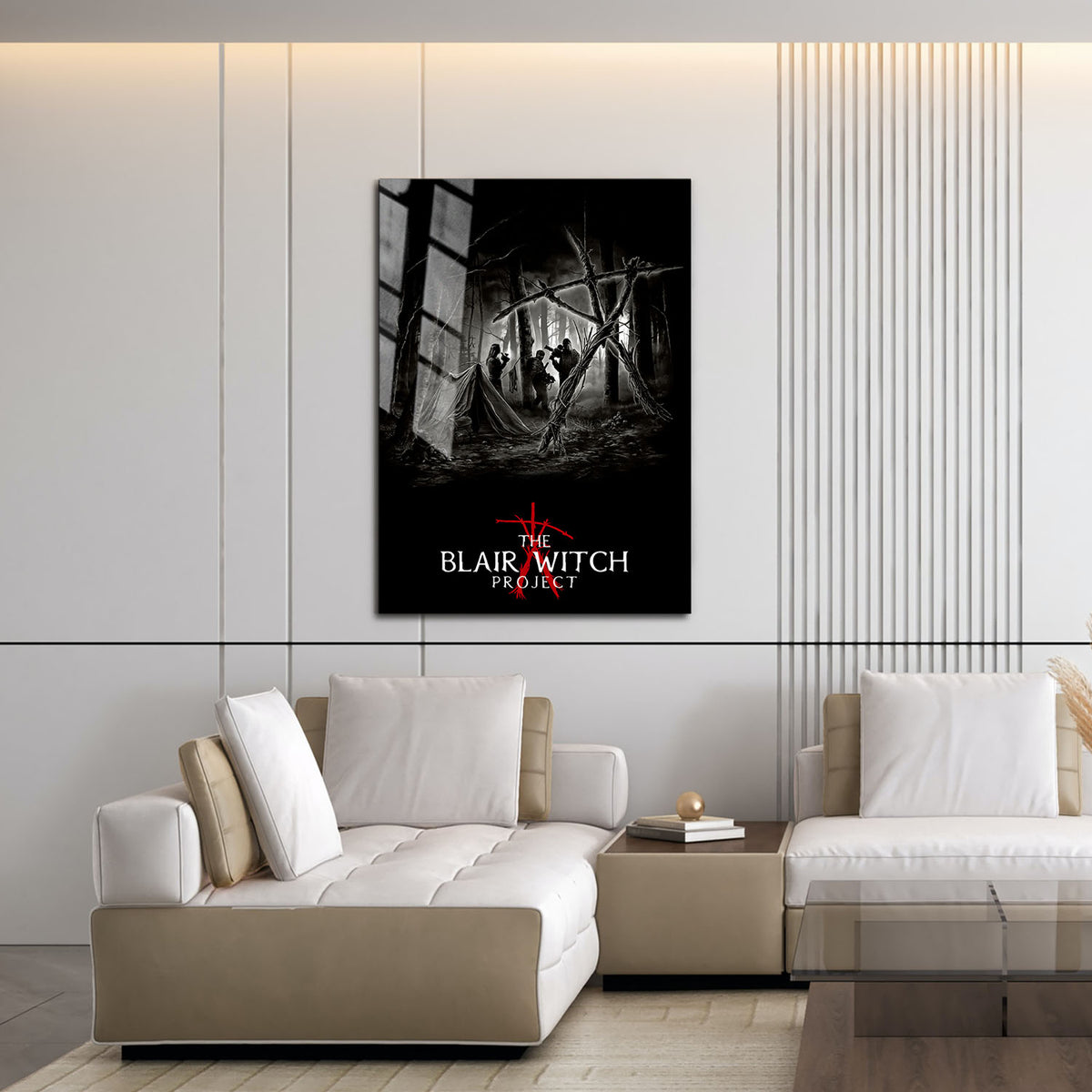 Flex Designs Metal Poster The Blair Witch Project 16 x 24" Home Goods - Movie 1999 Movie Metal Poster