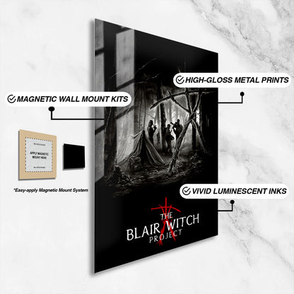 Flex Designs Metal Poster The Blair Witch Project 16 x 24" Home Goods - Movie 1999 Movie Metal Poster