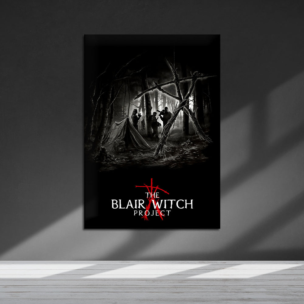 Flex Designs Metal Poster The Blair Witch Project 5 x 7" Home Goods - Movie 1999 Movie Metal Poster