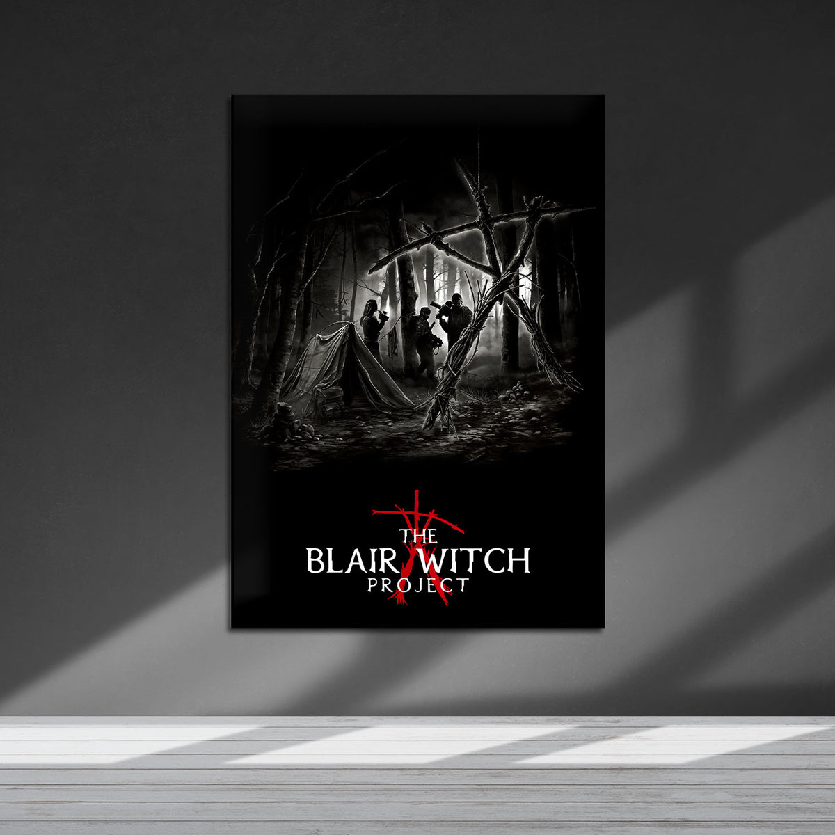 Flex Designs Metal Poster The Blair Witch Project 5 x 7" Home Goods - Movie 1999 Movie Metal Poster