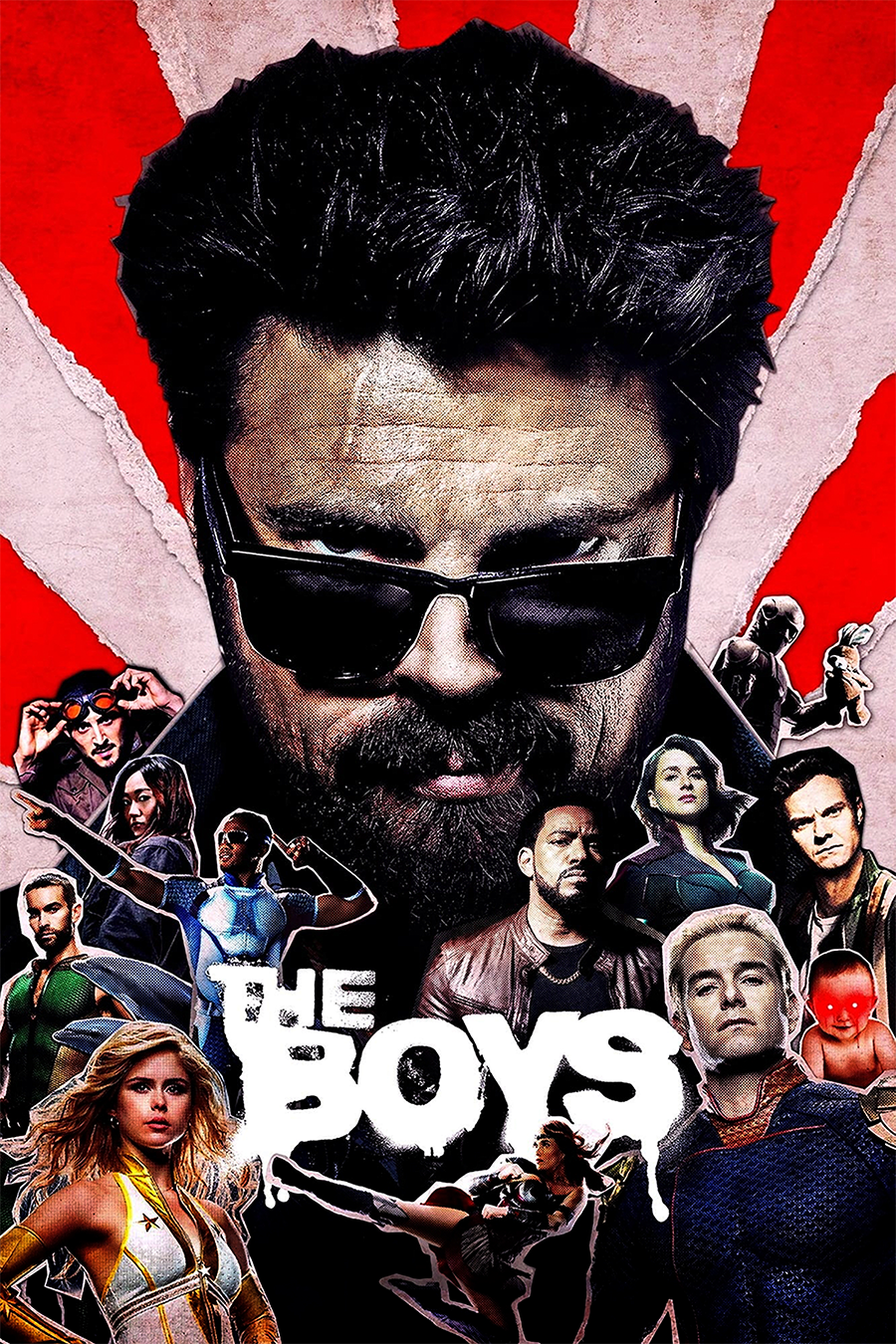 Flex Designs Metal Poster The Boys Cover 11 x 17" Home Goods - TV Show 2019 TV Show Metal Poster