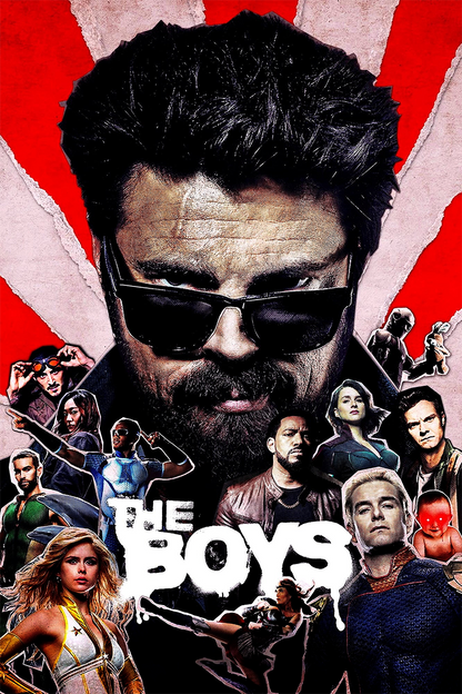 Flex Designs Metal Poster The Boys Cover 11 x 17" Home Goods - TV Show 2019 TV Show Metal Poster