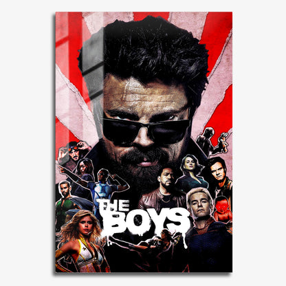 Flex Designs Metal Poster The Boys Cover 11 x 17" Home Goods - TV Show 2019 TV Show Metal Poster