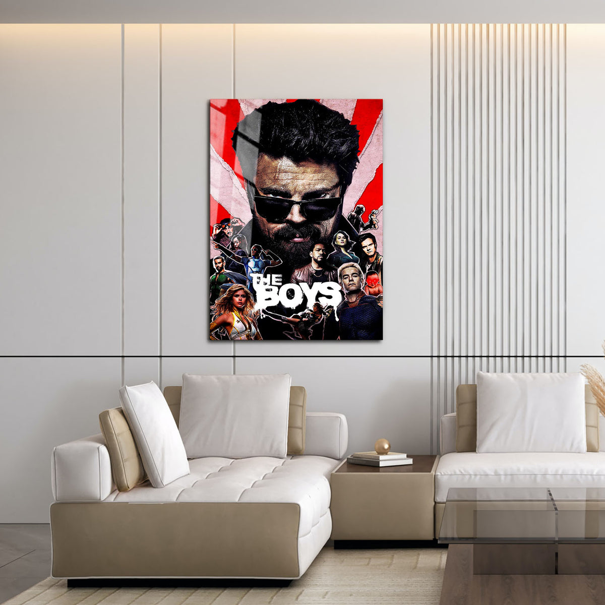 Flex Designs Metal Poster The Boys Cover 16 x 24" Home Goods - TV Show 2019 TV Show Metal Poster