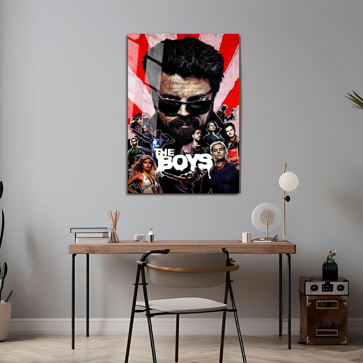Flex Designs Metal Poster The Boys Cover 5 x 7" Home Goods - TV Show 2019 TV Show Metal Poster