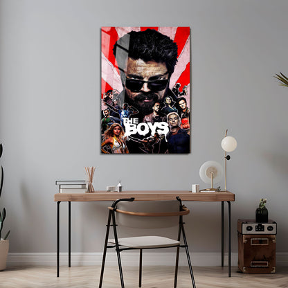 Flex Designs Metal Poster The Boys Cover 5 x 7" Home Goods - TV Show 2019 TV Show Metal Poster