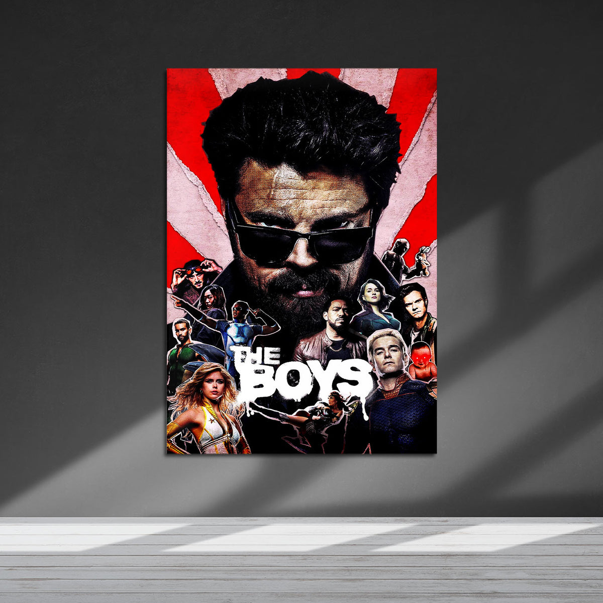 Flex Designs Metal Poster The Boys Cover 5 x 7" Home Goods - TV Show 2019 TV Show Metal Poster