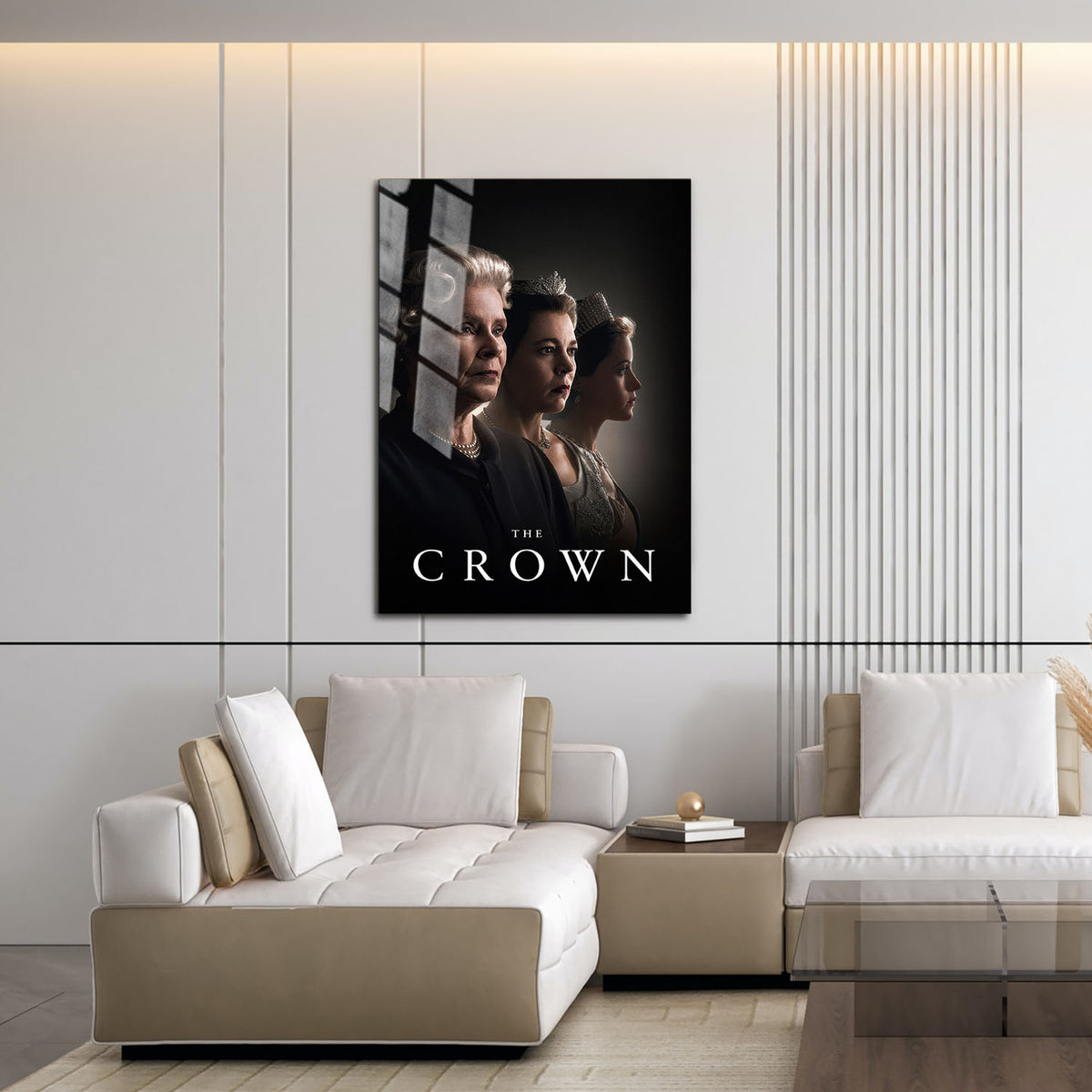 Flex Designs Metal Poster The Crown 16 x 24" Home Goods - TV Show 2016 TV Show Metal Poster