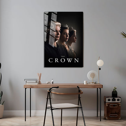 Flex Designs Metal Poster The Crown 5 x 7" Home Goods - TV Show 2016 TV Show Metal Poster