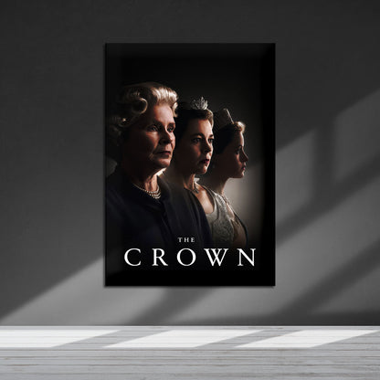 Flex Designs Metal Poster The Crown 5 x 7" Home Goods - TV Show 2016 TV Show Metal Poster