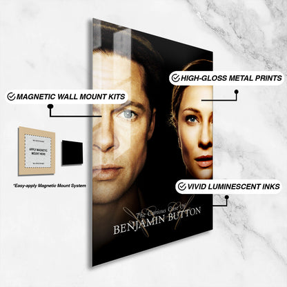 Flex Designs Metal Poster The Curious Case of Benjamin Button 16 x 24" Home Goods - Movie 2008 Movie Metal Poster