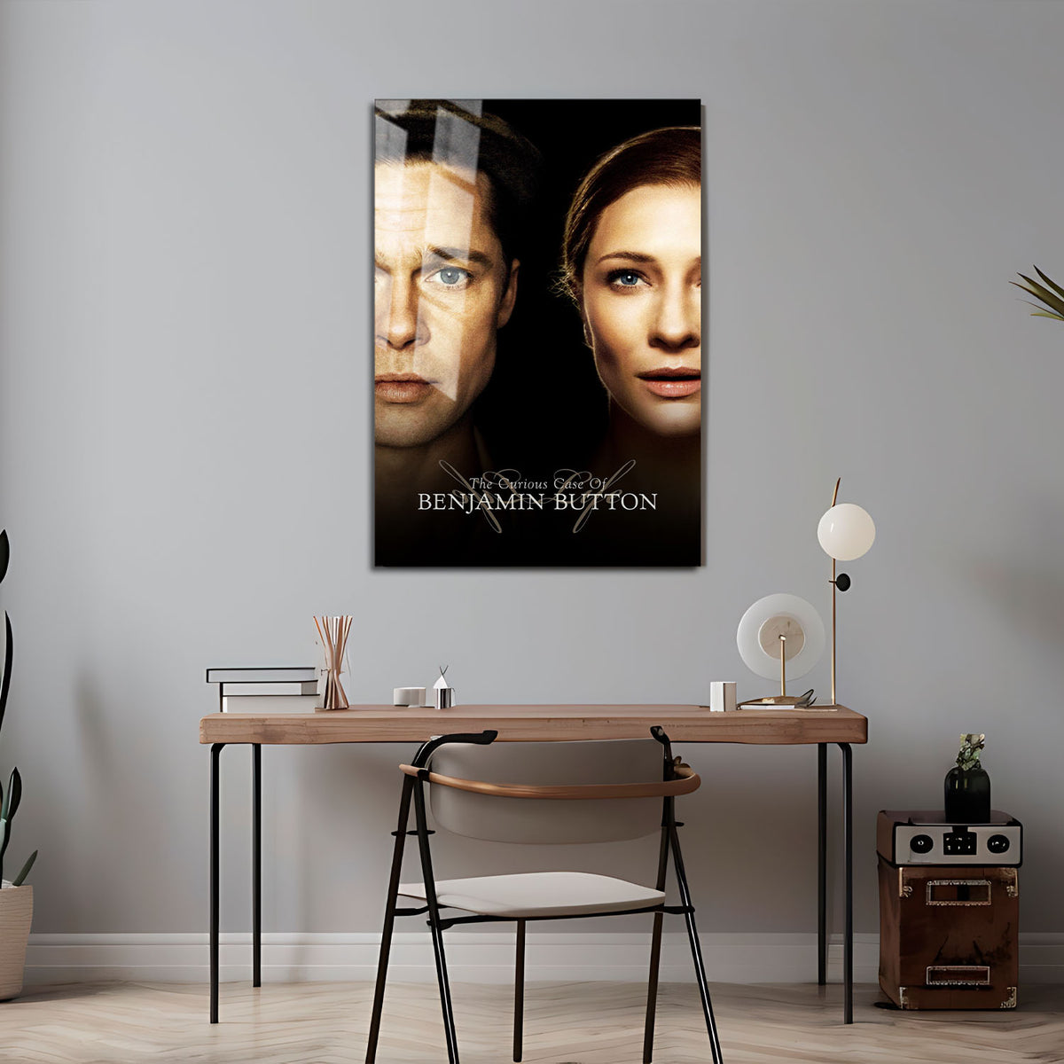 Flex Designs Metal Poster The Curious Case of Benjamin Button 5 x 7" Home Goods - Movie 2008 Movie Metal Poster
