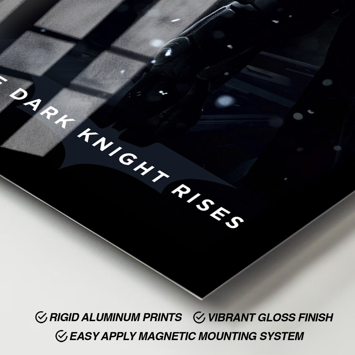 Flex Designs Metal Poster The Dark Knight Rises Theatrical 11 x 17" Home Goods - Movie 2012 Movie Metal Poster