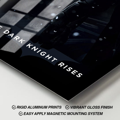 Flex Designs Metal Poster The Dark Knight Rises Theatrical 11 x 17" Home Goods - Movie 2012 Movie Metal Poster