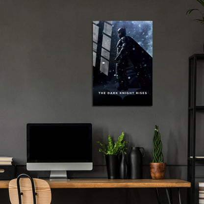 Flex Designs Metal Poster The Dark Knight Rises Theatrical 24 x 36" Home Goods - Movie 2012 Movie Metal Poster
