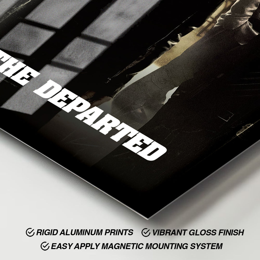 Flex Designs Metal Poster The Departed 11 x 17" Home Goods - Movie 2006 Movie Metal Poster