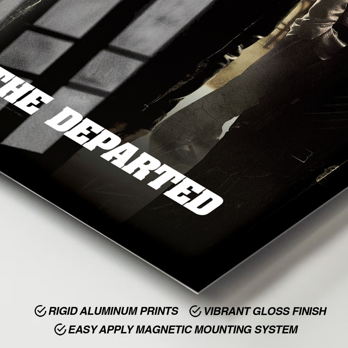 Flex Designs Metal Poster The Departed 11 x 17" Home Goods - Movie 2006 Movie Metal Poster