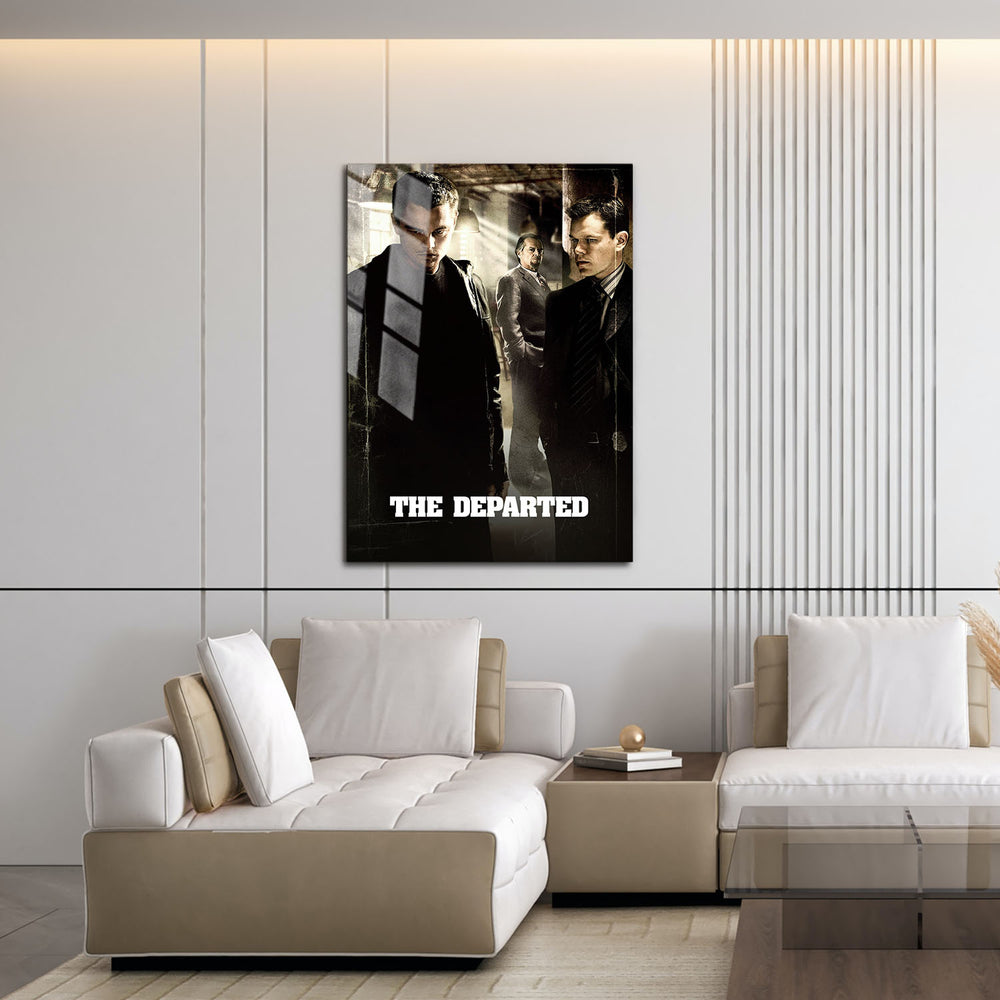 Flex Designs Metal Poster The Departed 16 x 24" Home Goods - Movie 2006 Movie Metal Poster
