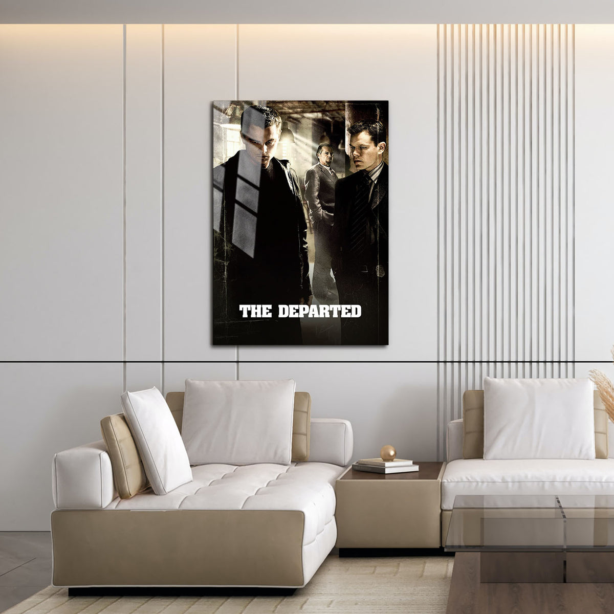 Flex Designs Metal Poster The Departed 16 x 24" Home Goods - Movie 2006 Movie Metal Poster