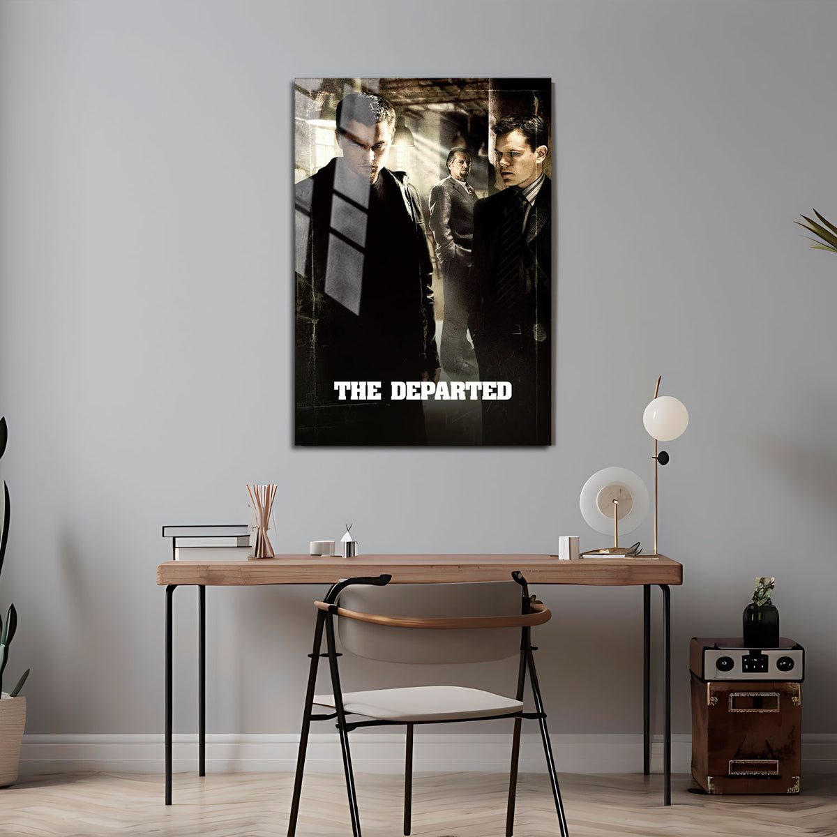 Flex Designs Metal Poster The Departed 5 x 7" Home Goods - Movie 2006 Movie Metal Poster