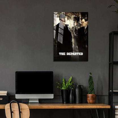Flex Designs Metal Poster The Departed 24 x 36" Home Goods - Movie 2006 Movie Metal Poster