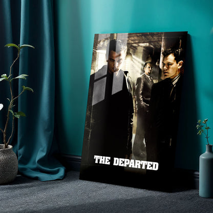 Flex Designs Metal Poster The Departed 24 x 36" Home Goods - Movie 2006 Movie Metal Poster