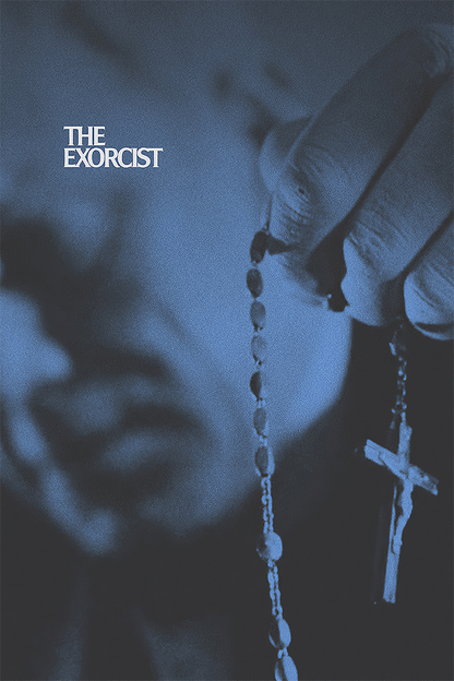 Flex Designs Metal Poster The Exorcist Cinematic 11 x 17" Home Goods - Movie 1973 Movie Metal Poster