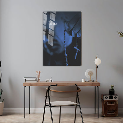 Flex Designs Metal Poster The Exorcist Cinematic 5 x 7" Home Goods - Movie 1973 Movie Metal Poster