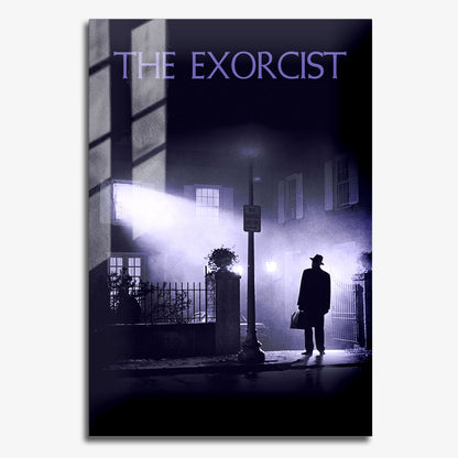 Flex Designs Metal Poster The Exorcist 11 x 17" Home Goods - Movie 1973 Movie Metal Poster