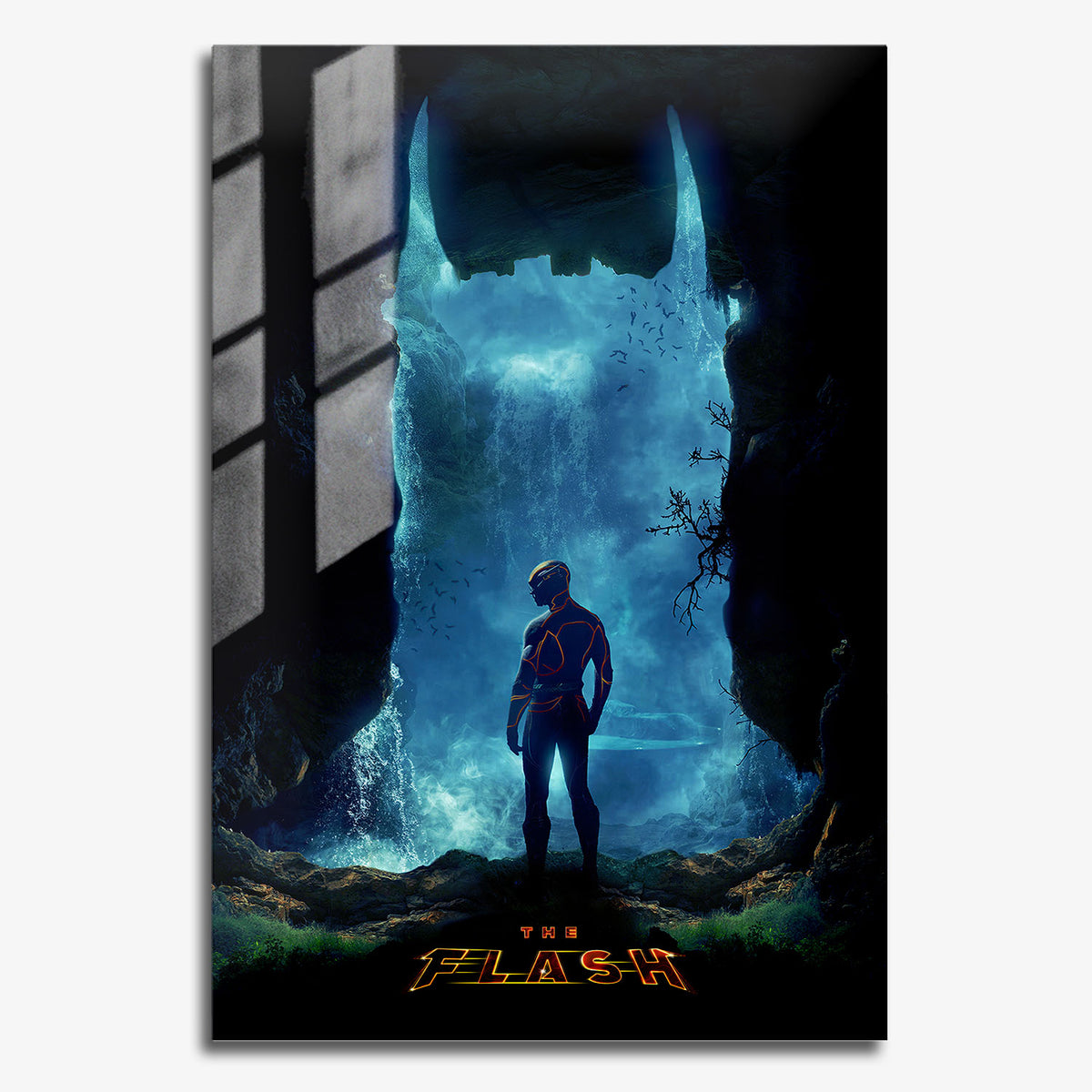 Flex Designs Metal Poster The Flash Alternate 11 x 17" Home Goods - Movie 2023 Movie Metal Poster