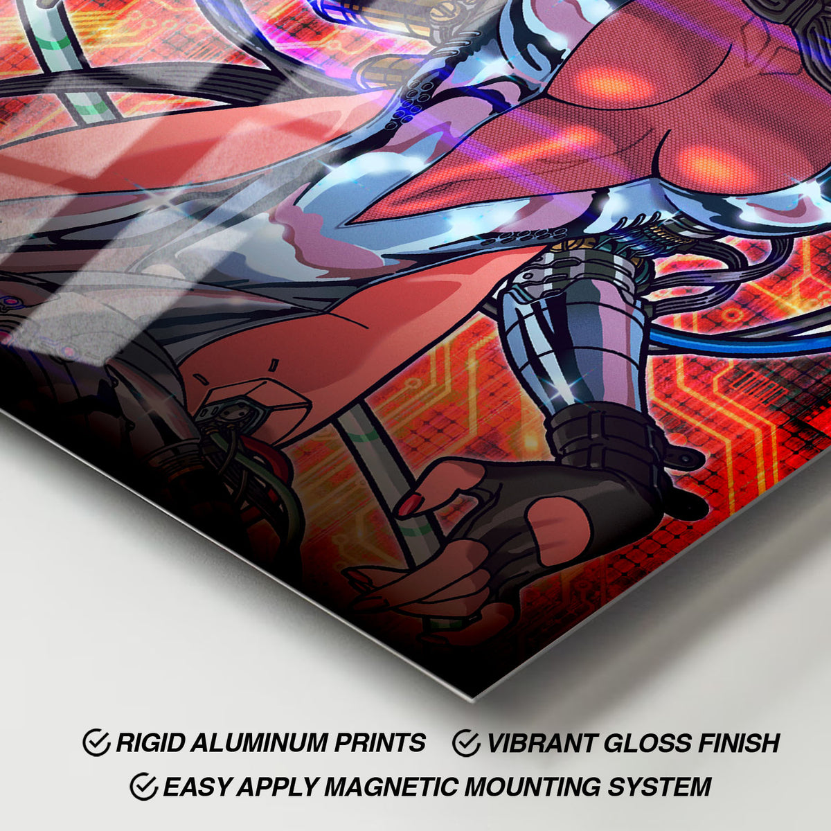 Flex Designs Metal Poster THE GHOST IN THE SHELL Sketch 11 x 17" Home Goods - TV Show 2026 TV Show Metal Poster
