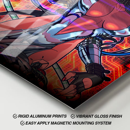 Flex Designs Metal Poster THE GHOST IN THE SHELL Sketch 11 x 17" Home Goods - TV Show 2026 TV Show Metal Poster