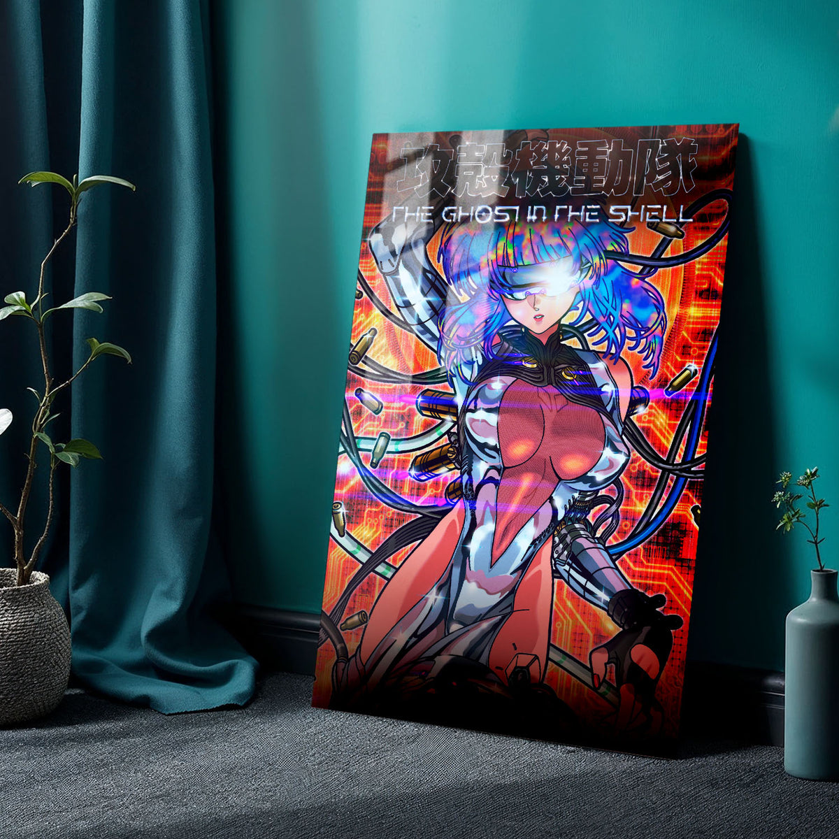 Flex Designs Metal Poster THE GHOST IN THE SHELL Sketch 24 x 36" Home Goods - TV Show 2026 TV Show Metal Poster