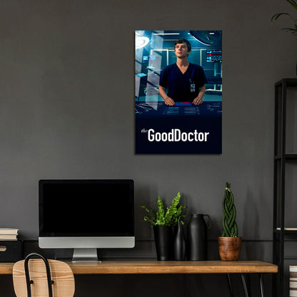 Flex Designs Metal Poster The Good Doctor 24 x 36" Home Goods - TV Show 2017 TV Show Metal Poster