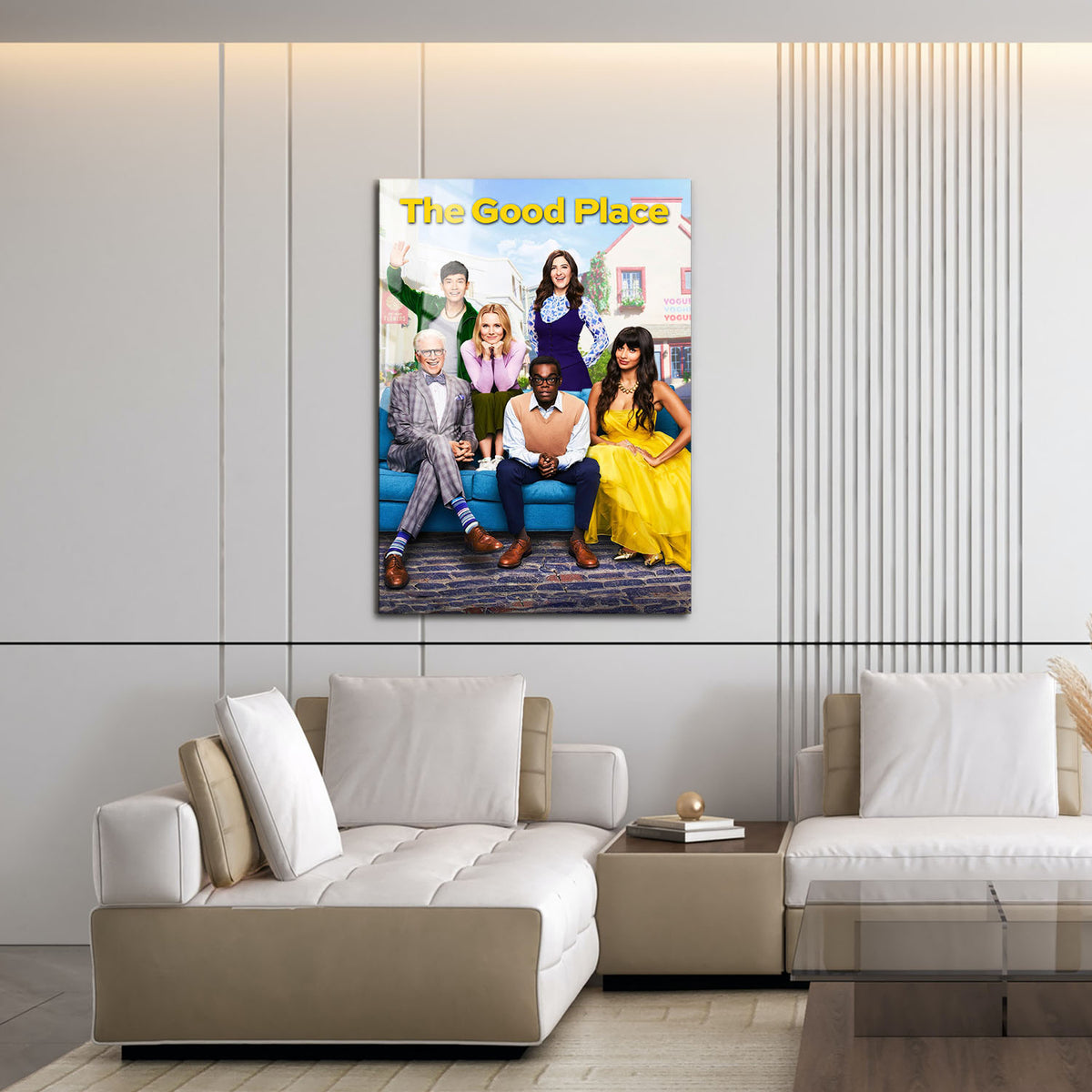Flex Designs Metal Poster The Good Place 16 x 24" Home Goods - TV Show 2016 TV Show Metal Poster