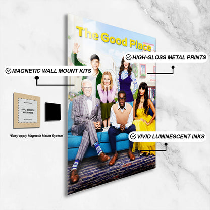 Flex Designs Metal Poster The Good Place 16 x 24" Home Goods - TV Show 2016 TV Show Metal Poster