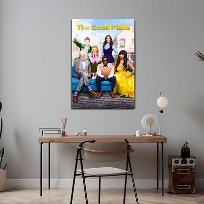 Flex Designs Metal Poster The Good Place 5 x 7" Home Goods - TV Show 2016 TV Show Metal Poster