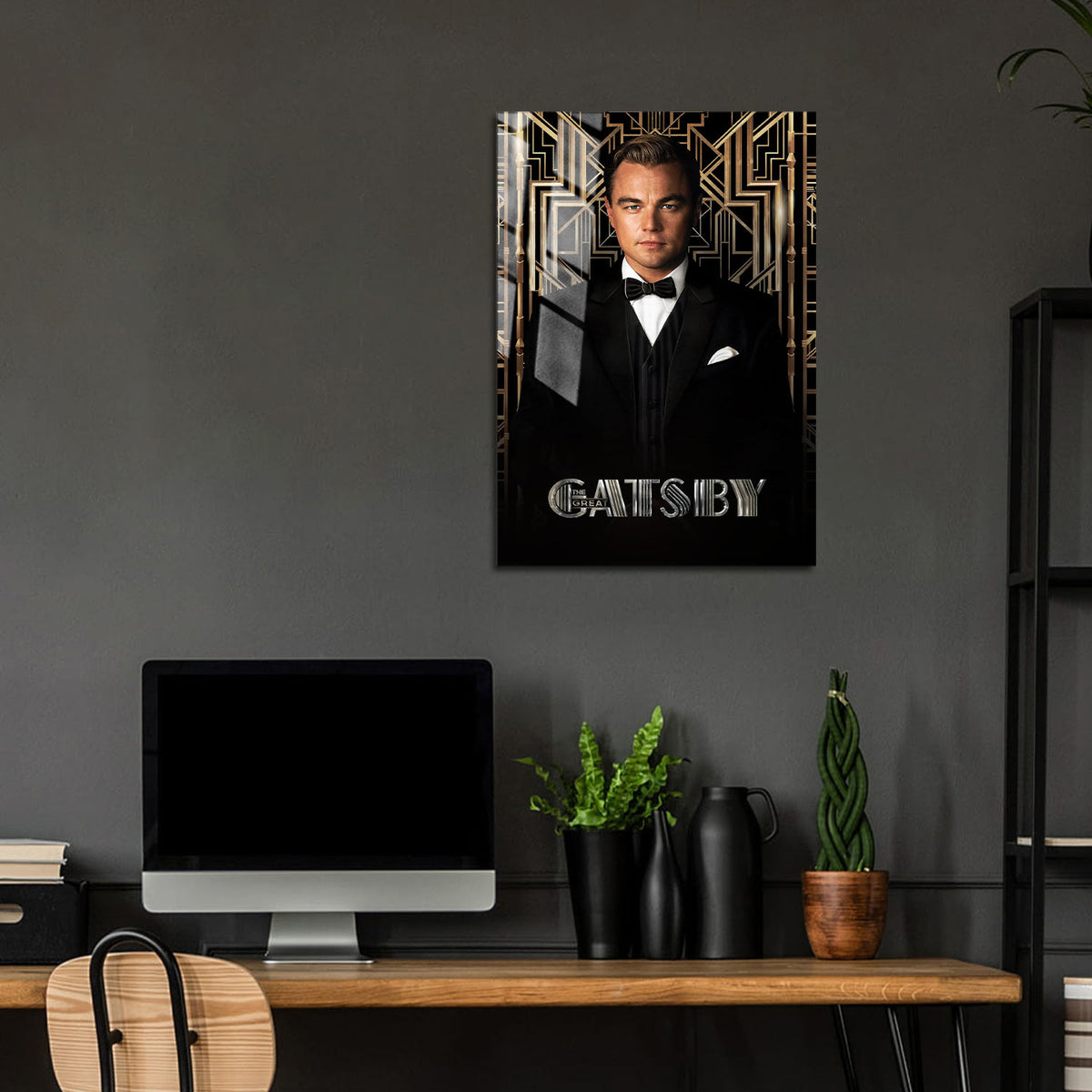 Flex Designs Metal Poster The Great Gatsby 24 x 36" Home Goods - Movie 2013 Movie Metal Poster